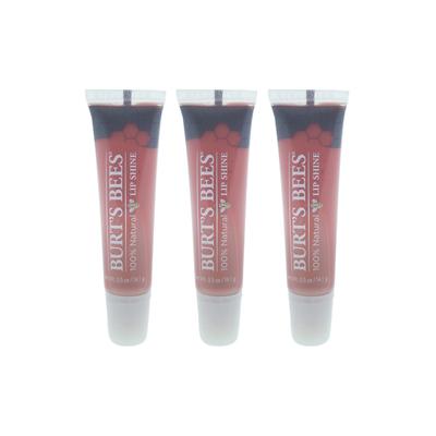 Plus Size Women's Burts Bees Lip Shine 3Pk by Burts Bees in Peachy