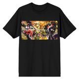 Unisex BIOWORLD Black Batman Harley Quinn Poison Ivy & Catwoman T-Shirt