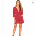 Free People Dresses | Free People Red Floral Mini Dress | Color: Red | Size: S
