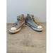 Converse Shoes | Chuck Taylor Leather Converse High Top All Star Womens 9 Men's 7 Gray Grey | Color: Gray | Size: 9