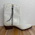 Free People Shoes | Free People New Frontier White Cowboy Western Boots Women’s Size 38 (B,M) Euc | Color: White | Size: 38