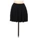 Brandy Melville Casual A-Line Skirt Mini: Black Print Bottoms