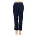 7th Avenue Design Studio New York & Company Casual Pants - Low Rise: Blue Bottoms - Women's Size 4