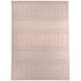 Pink 84 x 60 x 0.08 in Kitchen Mat - KAVKA DESIGNS APHRODITE STRIPE Kitchen Mat By Becky Bailey Synthetics | 84 H x 60 W x 0.08 D in | Wayfair