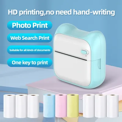Mouch – Mini-imprimante thermique Portable d'étiquettes impression d'autocollants de poche pour