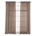 Ebern Designs Leniel Polyester Curtain Polyester in Brown | 84 H x 60 W in | Wayfair 5D59ABB06D9E44EE82E278950888FC29