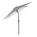 Halo 9-foot Tilting Round Market Umbrella with Base (UV 50+)