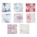 8pcs Universal Infusible Transfer Ink Sheets Sublimation Sheets Watercolor Transfer Sheets