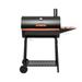Royal Gourmet CC1830V 30 Barrel Charcoal Grill with Wood-Painted Side Table and Front Table