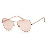 Jimmy Choo Women s Sunglasses 56mm Gold Nude/Brown Mirror