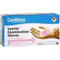 CareMates Vytrile Powder Free Examination Gloves Medium 100 Count