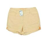 Pre-owned Jacadi Girls Peach | White | Stripes Cargo Shorts size: 12 Years