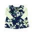 Pre-owned Tea Girls Blue | White | Floral Dress size: 6-9 Months