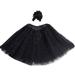 Girl Dancewear Tutu Petticoat Kids Hair Star Pettiskirt Band Skirt Paillette Girls Dress&Skirt Heart Dress