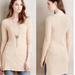 Anthropologie Tops | Anthropologie Ribbed Tunic Top Sweater Oatmeal | Color: Cream/Tan | Size: L