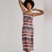 Anthropologie Dresses | Anthropologie Hutch Sequined Stripe Slip Midi Dress | Color: Blue/Red | Size: 12