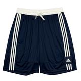 Adidas Shorts | Adidas 3-Stripes Mens Basketball Shorts Size 2xl Tall Blue White -Sweat Wicking | Color: Blue/White | Size: 2xlt