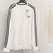 Adidas Shirts | Adidas Men Crewneck Sweater Sweatshirt | Color: Black/White | Size: L