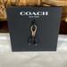 Coach Jewelry | Coach Headphones Charm In Goldtone And Black | Color: Black/Gold | Size: Os