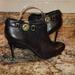 Coach Shoes | *Final Price* Coach Salene Leather Ankle Booties | Color: Black | Size: 8