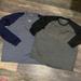 Under Armour Shirts | Bundle- 2 Under Armour Baseball “Loose Heatgear” Tees | Color: Black/Blue | Size: Xl