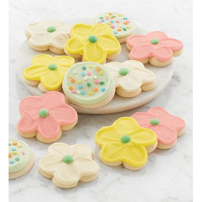 Buttercream Frosted Spring Cutouts - 48 by Cheryl's Cookies