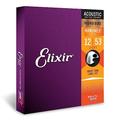 Elixir® 16052 Saiten Phosphor Bronze Akustik-Gitarrensaiten mit NANOWEB® Beschichtung, Light (.012-.053)