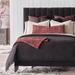 Eastern Accents Bishop Bedding Set Flannel/Cotton in Black/Blue/Navy | Full Duvet Cover + 4 Shams + 1 Throw Pillow | Wayfair 7HQ-BDF-474