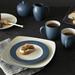 Noritake Colorwave Coupe 4-Piece Place Setting, Service for 1 Ceramic/Earthenware/Stoneware in Blue | Wayfair 8484-04G