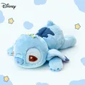 Jouets en peluche Disney Kawaii Lilo & Stitch Position couchée poupées en peluche oreiller