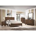 Red Barrel Studio® Panel Bedroom Set Special King 6 Piece: Bed, Dresser, Mirror, 2 Nightstands, Chest in Brown | 60 H x 84 W x 88.5 D in | Wayfair