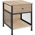 Tectake - Table de chevet Killarney 45x46x55,5cm - Table de chevet, table d'appoint, table de