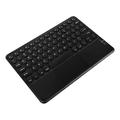 solacol Wireless Keyboards for Computers Wireless Keyboard with Touchpad Bluetooth Keyboard Round Cap Keyboard Portable Mini Bt Wireless Keyboard with Touchpad for Android Windows Pc Tablet