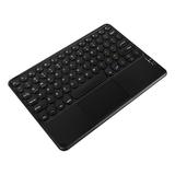 solacol Wireless Keyboards for Computers Wireless Keyboard with Touchpad Bluetooth Keyboard Round Cap Keyboard Portable Mini Bt Wireless Keyboard with Touchpad for Android Windows Pc Tablet