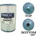 Filter Cartridge Proline Diameter: 7 Length: 10-1/2 Top: Handle Bottom: 2 MPT 55 sq ft