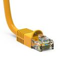 Cable Central LLC Cat 6 Ethernet Cable 12 Feet (1 Pack) High Speed Internet Patch Cord Cat 6 With RJ45 Connector - Yellow UTP Booted 12 Ft Computer Network Cable Internet Cable Cat 6 Cable
