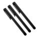 PREMIUM Stylus Compatible with LG Stylo 4/Stylo 4 Plus/Stylo 4+/Stylo 5/Stylo 5+ with Custom Capacitive Touch 3 Pack! (BLACK)