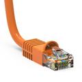 Cable Central LLC Cat 6 Ethernet Cable 30 Feet (1 Pack) High Speed Internet Patch Cord Cat 6 With RJ45 Connector - Orange UTP Booted 30 Ft Computer Network Cable Internet Cable Cat 6 Cable