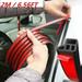 2M 79\ Car Door Hood Trunk Trim Edge Moulding Rubber Weatherstrip Seal Strip