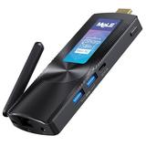 MeLE PCG02 Fanless Mini PC Stick Celeron N4000 Windows 11 Home 4GB 128GB 4K Mini Desktop Computer