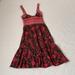 Free People Dresses | Free People Sleeveless Dress 0 | Color: Brown/Pink | Size: 0