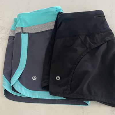 Lululemon Athletica Shorts | Lot Lululemon Shorts | Color: Black/Blue/Gray | Size: 4