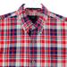 J. Crew Shirts | J Crew Slim Fit Red Blue Plaid Long Sleeve Casual Shirt Md Medium 100% Cotton | Color: Blue/Red | Size: M