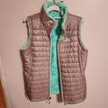 The North Face Jackets & Coats | Girls Reversible The North Face Vest | Color: Green/Silver | Size: Xlg