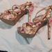 Jessica Simpson Shoes | Jessica Simpson Flowers Heels / Pumps | Color: Pink/Purple | Size: 10