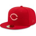 Men's New Era Red Cincinnati Reds Monochrome Camo 59FIFTY Fitted Hat