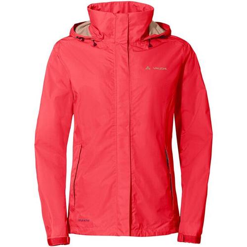 Damen Funktionsjacke VAUDE Damen Kapuzen Jacke Escape Light, Größe 38 in Rot