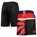 "Men's G-III Sports by Carl Banks Black Toronto Raptors Sea Wind Swim Trunks"