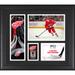 Lucas Raymond Detroit Red Wings 15" x 17" Framed Player Collage with a Piece of Game-Used Puck