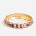 J. Crew Jewelry | J. Crew Crystal Studded Bangle Bracelet | Color: Pink | Size: Small/Medium